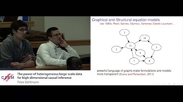 Peter Bühlmann : The power of heterogeneous large-scale data for high-dimensional causal inference