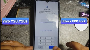 How to Unlock Frp Vivo Y20 Y20s | Vivo v2043 Google Account Bypass Without Pc by waqas mobile