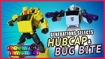 Transformers Generations Selects HUBCAP & BUG BITE Review - Rogue Winters
