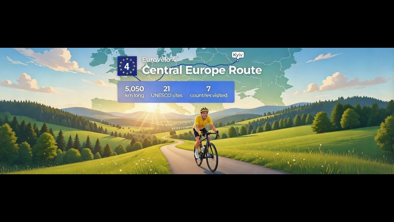 Euro Velo 4   Кременець - Тернопіль - Львів. Kremenets - Ternopil - Lviv