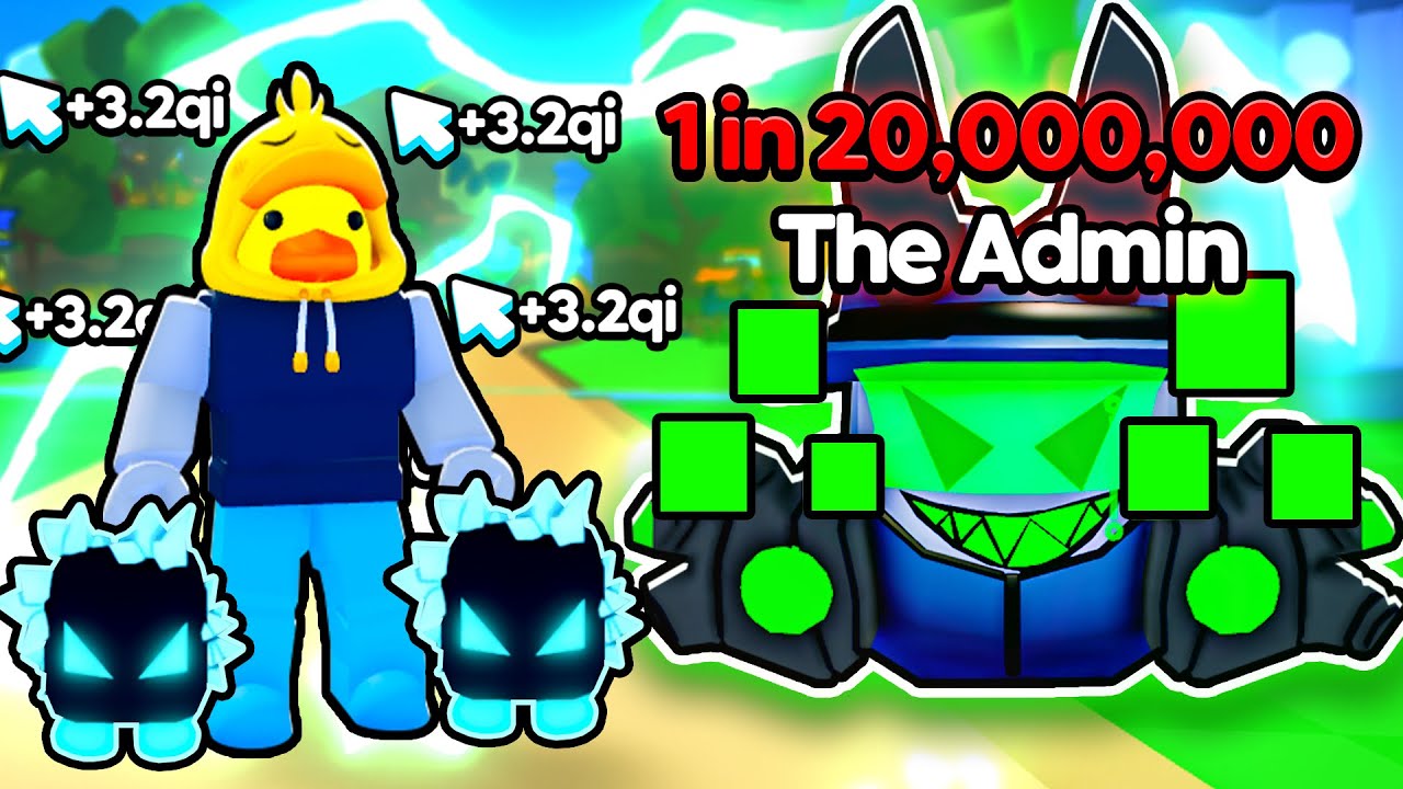 I Found STRONGEST Secret Admin Pet in Roblox Rebirth Champions Ultimate!