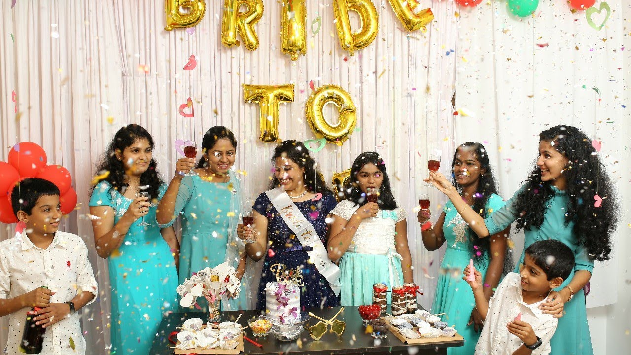 Best Bridal Shower Ever/Christian Bridal Shower/Kerala Weddings 🥰 - YouTube