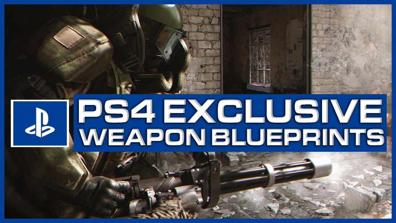 How to earn PS4 Exclusive Weapon Blueprints in Call of Duty : Modern Warfare (+Tips & Tricks)