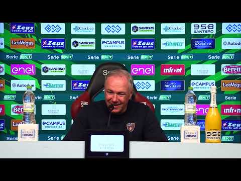 🎙️ Alvini "Siamo amareggiati, ci dispiace tanto per tifosi, città e società".
