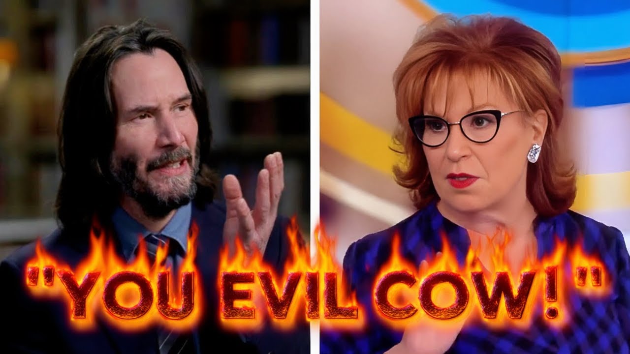 Keanu Reeves Makes Joy Behar QUIT LIVE On The View After Heated Clash