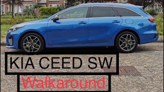 New Kia Ceed Sportswagon 1 4 T Gdi Gt Line Blue Flame Walkaround Exterior Interior Youtube