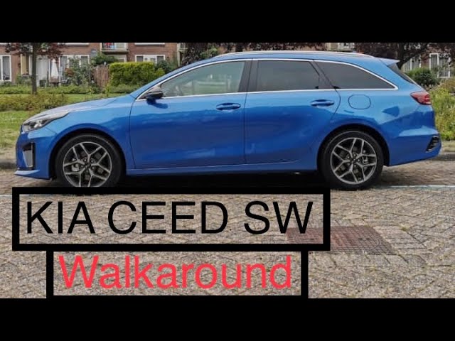 New Kia Ceed Sportswagon 1 4 T Gdi Gt Line Blue Flame Walkaround Exterior Interior Youtube
