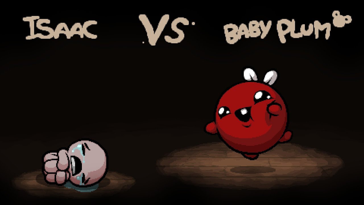 The Binding of Isaac Repentance "Baby Plum" Boss YouTube