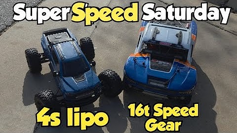 How FAST Are These RC Trucks? 