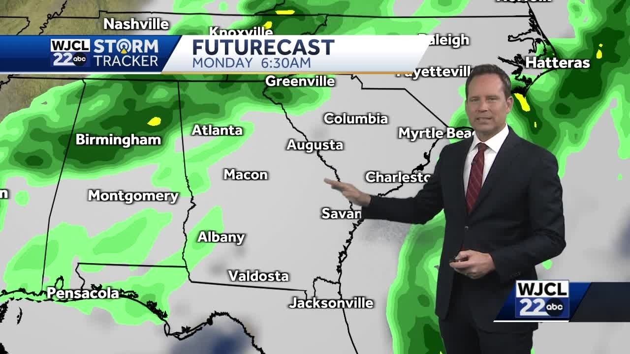 Tracking the next chance of rain for Southeast Georgia, Lowcountry ...