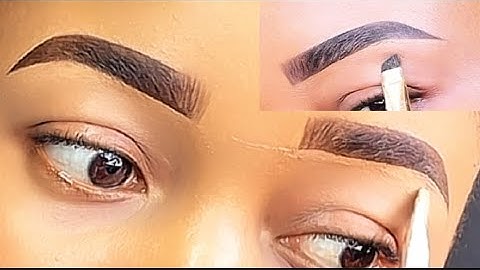 Very Detailed UPDATED Eyebrow Tutorial! |Beginner Friendly