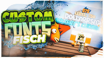 How To Get CUSTOM FONTS in Roblox Fisch! (Works Any Game)