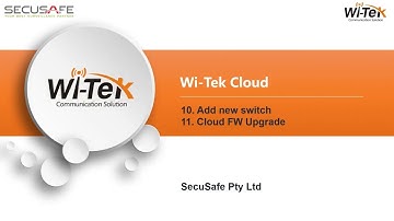 10  Wi Tek Cloud   Add new switch 11  Wi Tek Cloud