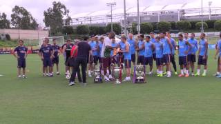 Kobe bryant , fc barcelona los angeles