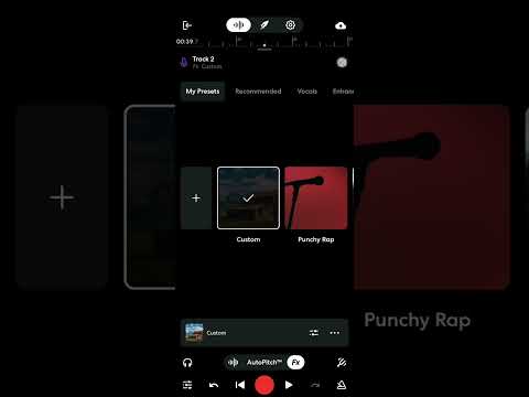 كيفية اضافة فلتر  للمغني بستخدام  للاندرويد