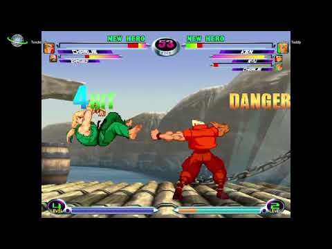 MvC2: Tenderloin - Charlie Gief 2x Crossup Moonsault Whiff to Microdash + Sushi Tag .:2.1.26:.