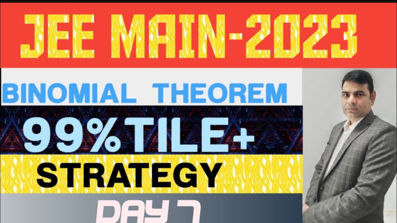 DAY-7 || JEE MAIN 2023 April attempt || 25 days strategy || IIT-JEE ...