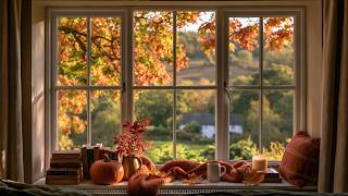 Dreamy morning in Autumn garden 🍂 soft piano playlist for quiet moments in autumn
