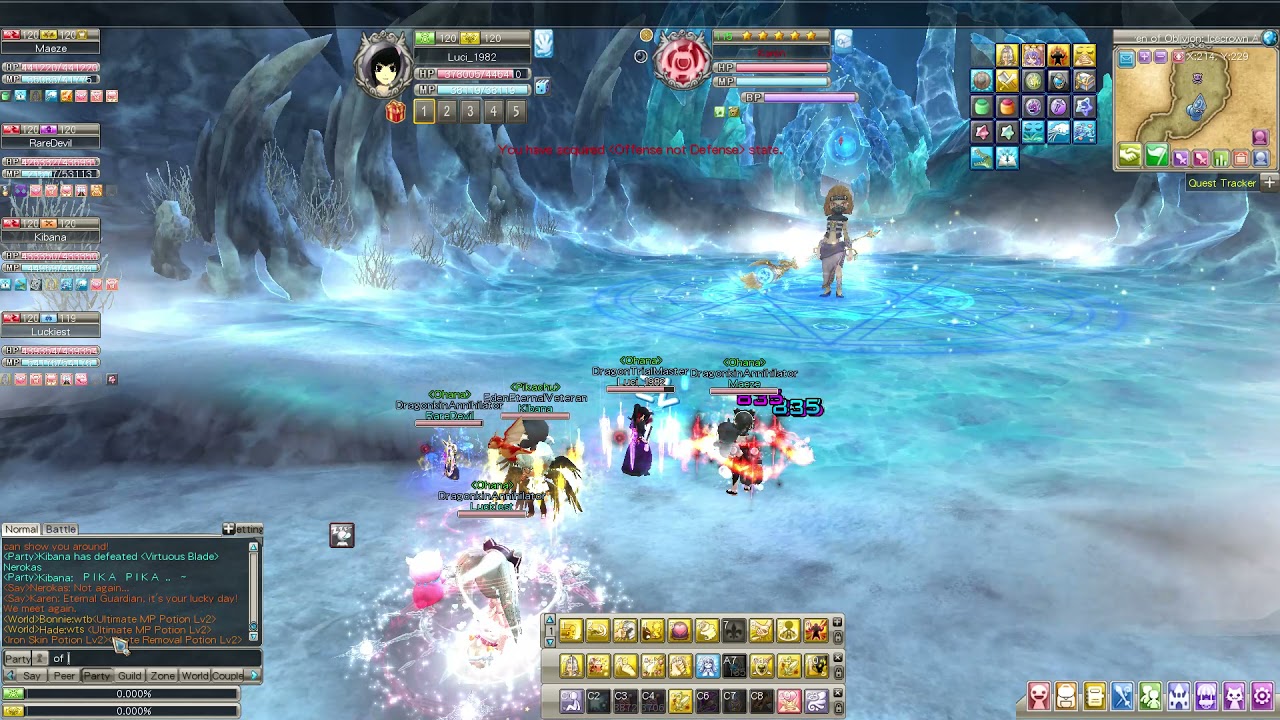 Eden Eternal Vendetta HoO Ice Crown Altar Karen