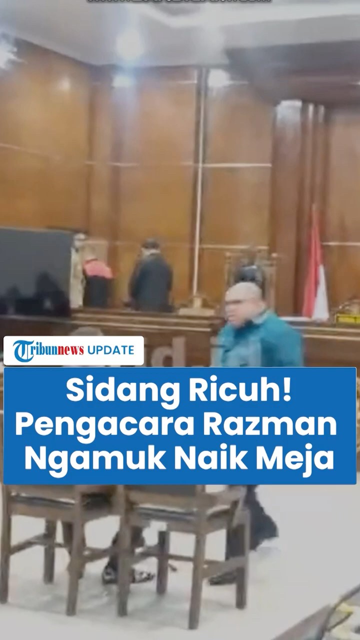 Pengacara Razman Nasution Ngamuk hingga Naik Meja Sidang, Hotman Paris Minta MA Tindak Tegas