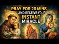 🙏PRAYER TO ST ANTHONY OF PADUA THROUGH OUR LADY MOTHER OF PERPETUAL HELP FOR DIVINE INTERCESSION