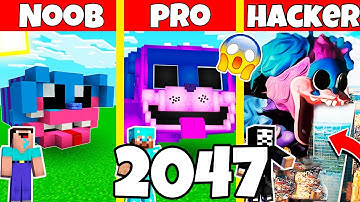 EVOLUTION OF PJ PUG-A-PILLAR HOUSE BUILD CHALLENGE - NOOB vs PRO vs HACKER / Animation