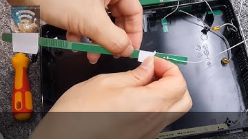 D-Link DIR-865L Wireless AC 1750 Dual Band WiFi router internal antenna mod from 2dbi to 5dbi