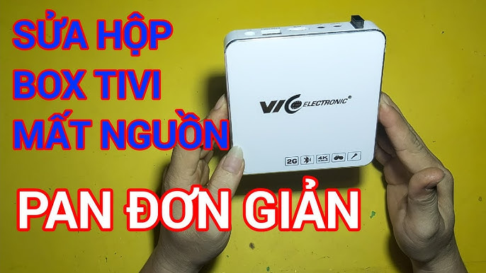 sửa hộp android tivi box mất nguồn đơn giản - YouTube