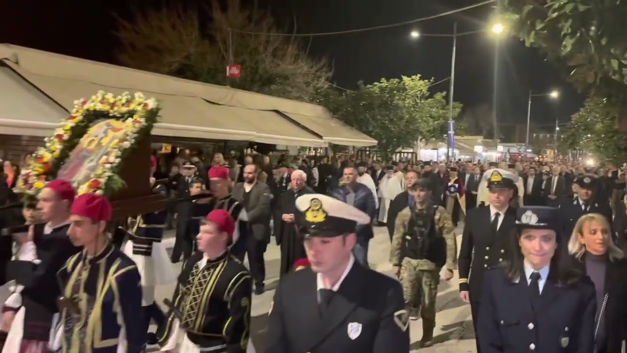 Λιτανεία ευαγγελισμού της Θεοτόκου 2023