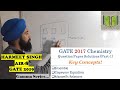 GATE 2017 Chemistry Question Paper Solutions (Part 1) | Clapeiron Equation & Maxwell Relations Explained 🧪