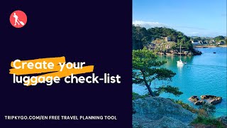Tutorial Create Your Luggage Check-List On Tripkygo.comen