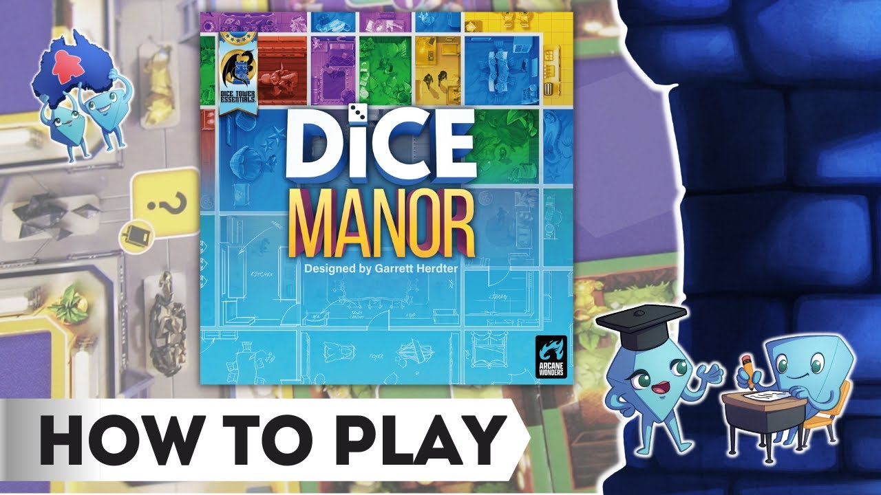Dice Manor - How to Play Board Game - YouTube