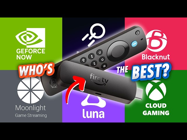 Comparing ALL Cloud Gaming Platforms on Amazon FIRE TV Stick
