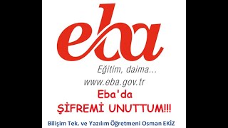 Ebada Şifremi Unuttum