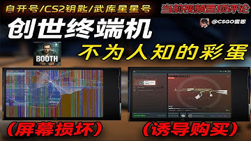 【CS2】新武器箱不为人知的彩蛋？暴躁军火商砸屏幕！诱导买饰品 V社倒皮肤用心了~