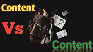 Famous Content Vs Content। Heteronym। Improve Your Your English Vocabulary And Pronunciation Profile