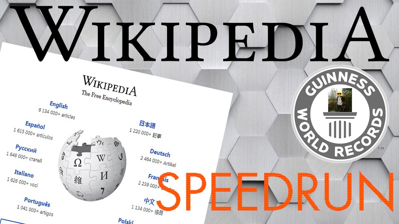  LIVE 12 Wikipedia SpeedRun Z Krewetk Rekord wiata YouTube