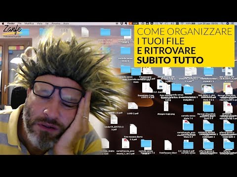 Video: Come organizzare i tuoi file personali (con immagini)