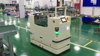 Information AGV Laser Guide Navigator connect to Buffer Station News