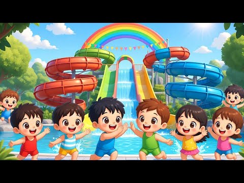 High Five Water Park Splash! | Fun Kids Poem & Adventure Song - YouTube
