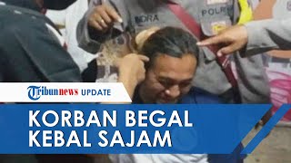 Viral Korban Begal Kebal Senjata Tajam, Sabetan Samurai Hanya Merobek Bajunya