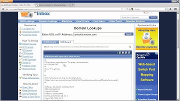 Unlock The Inbox - Domain Lookups - ARIN Records
