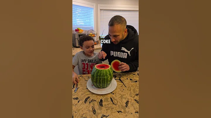 He tricked him Watermelon Prank #shorts #funny #youtubeshorts