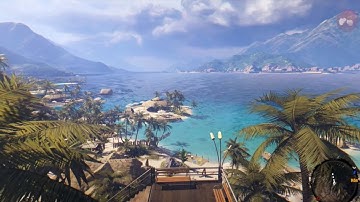 HOW BIG ARE THE MAPS in Dead Island? Run Across the Maps