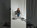 Can’t wait to show you guys everything!!! 🤍💻 👀 #photoshoot #bts #graphicdesigner
