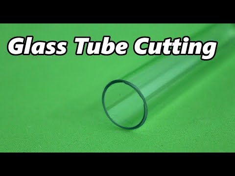 Comment couper le verre Tubes