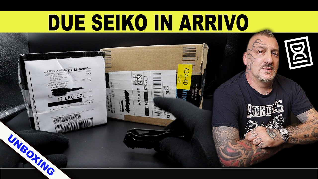 Due Seiko in arrivo, doppio unboxing e prime impressioni - YouTube