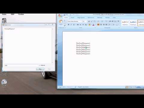 Visual Basic 2008 Spammer used in Word 2007