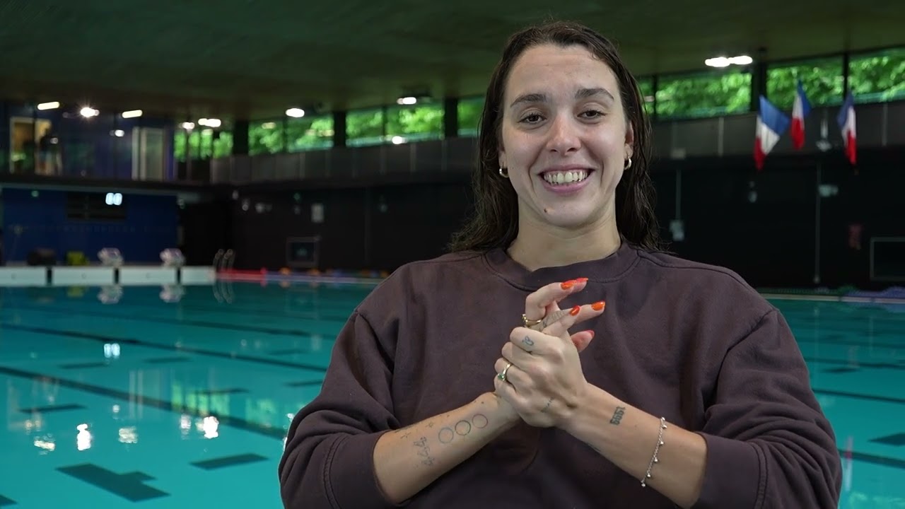 INTERVIEW DE MARY-SOPHIE HARVEY : LA NAGEUSE CANADIENNE EST À L'INSEP AVANT LE GIANT OPEN 🇨🇦