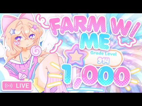 🩷✨ COME FARM WITH ME!! SUNSET ISLAND, QUESTS, AND CHILL :D || Empyrean 🌈💗